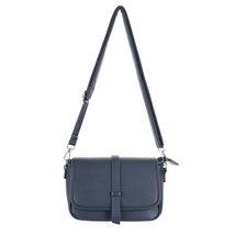 Smooth Multi Pocket Shoulder Bag Navy image 2