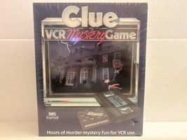 PARKER BROTHERS Clue VCR Mystery Game VHS Format Hours of Murder-Mystery... - $38.50