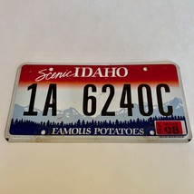 2015 United States Idaho Ada County Passenger License Plate 1A 6240C - $10.88