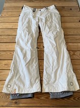 Bonfire Women’s Bootcut Snowboarding snow pants size M White E7 - $19.79