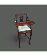 Vintage High Chair Chippendale Style  Mahogany Excellent Condition - €251,50 EUR Vintage High Chair Chippendale Style  Mahogany Excellent Condition - €251,50 EUR