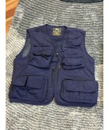 NIAN JEEP  Fishing Vest with Pockets Size Xl Mesh Blue - $563.55 MXN