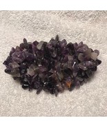 Avon Amethyst Semi Precious Chip Bracelet 2006 New in box - $30.00