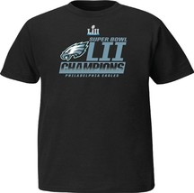 Philadelphia Eagles Super Bowl Champions LII Fanfare Men &amp; Youth SS T-Shirt - £21.57 GBP+