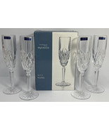 Set of 4 Marquis by Waterford Brookside Clear Lead Crystal Champagne Flutes - £37.33 GBP