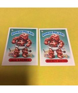 1987 Topps Garbage Pail Kids Series 7 Mickey Mouths 258a &amp; Oral Laurel 2... - £7.84 GBP