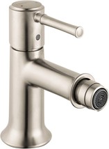 Hansgrohe 14120821 Talis C 6-Inch Tall 1 Bidet Faucet In Brushed Nickel - £304.73 GBP