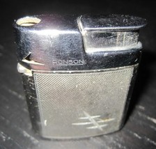 Vintage RONSON VARAFLAME MK ll Art Deco Automatic Gas Butane Lighter - $15.99