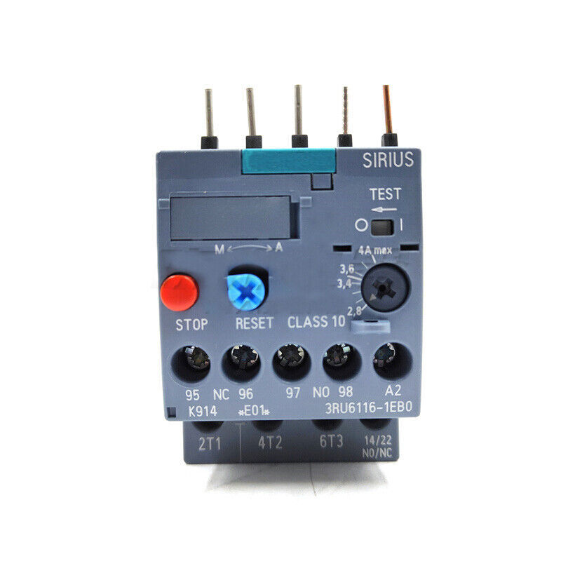 1PC New For Siemens 3RU6116-1EB0 Thermal Overload Relay 2.8-4A - $34.04