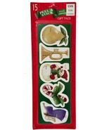 Paper Magic CVS Vintage 15 Peel &amp; Stick Fully Adhesive Christmas Gift Ta... - $7.91