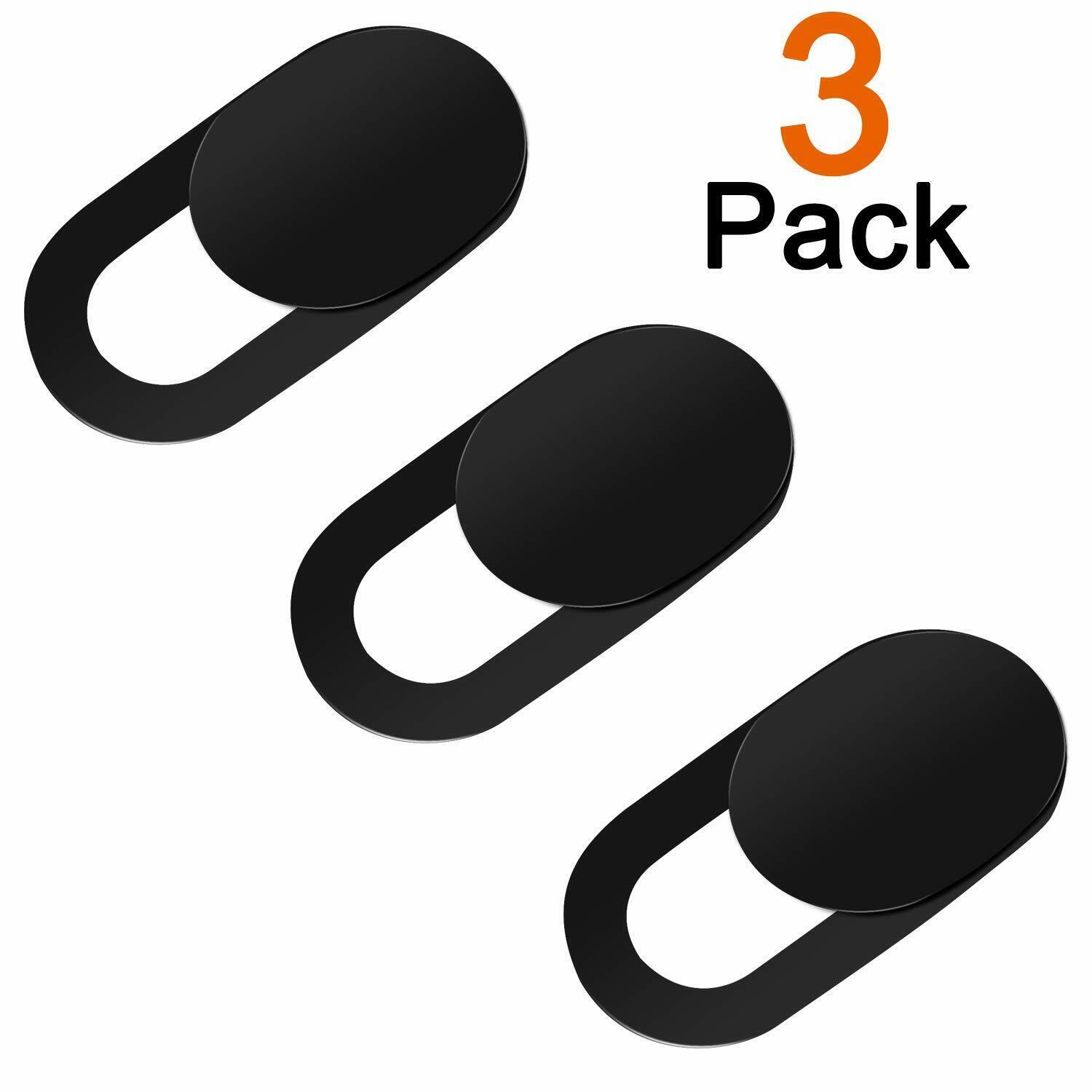 3pc Webcam Cover Slim Slider Camera Shield Privacy Protect Sticker For L... - $2.99