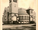 Vtg Postcard 1910s Beaver PA The First Christian Church 381 Iroquois Pl UNP - $9.76
