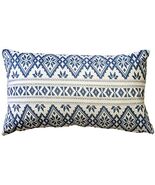 Pillow DÉCOR Malmo Blue Diamond Throw Pillow 12x19 - €25,53 EUR