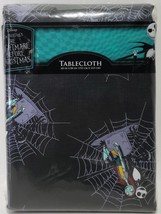 Nightmare Before Christmas Jack Skellington Halloween Tablecloth 60 in x... - $15.83