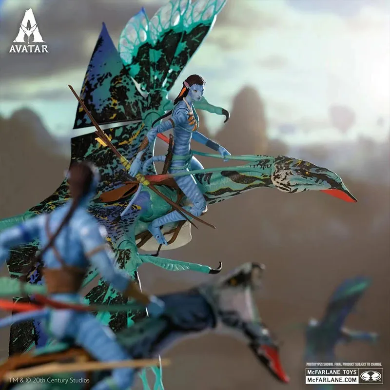Avatar Movie Figures Mcfarlane Pvc Model Collectible Jake Sully Neytiri Colonel - £59.09 GBP+