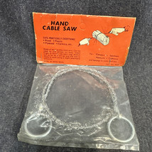 Vintage WIRE Cable HAND SAW New Old Stock - $11.04 CAD