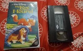 Disneys&#39;s The Fox and The Hound. VHS. Black Diamond Classics. Rare. Clamshell. - £117.31 GBP