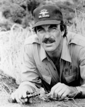 Tom Selleck wearing his VM02 Da Nang hat holding gun as Magnum 8x10 inch photo - $9.75