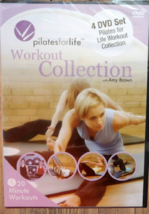 Pilates for Life Workout Collection 4 DVD Set with Amy Brown BRAND NEW - £11.43 GBP