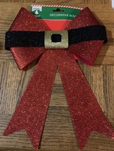 Christmas House Decor Decorative Glitter Bow - $41.98