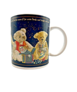 Teddy Bear Coffee Mugs Cup There&#39;s a Hole in the Paw of my Bear and his ... - $11.87