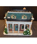 1990S VINTAGE CHRISTMAS VILLAGE PORCELAIN HOUSE WITH CHRISTMAS TREE EC 306 - €27,95 EUR