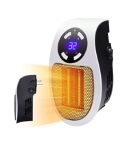 500W Space Heater Electric Fan Heater PTC Smart Portable Thermostat Heating Fan - £16.35 GBP