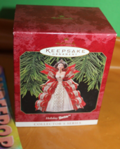 Hallmark Keepsake Holiday Barbie 1997 Mattel QX16212 Christmas Ornament - $17.81