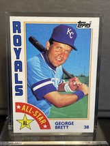 1984 Topps Baseball George Brett All Star #399 HOF Kansas City Royals - £1.46 GBP