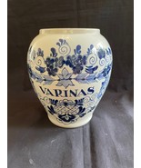 antique dutch DELFT ceramic vase / tobacco jar . Marked and signed - £79.03 GBP