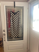 Romeo + Juliet Couture Bodycon Black &amp; Metallic Silver Sequined Dress Si... - $17.77