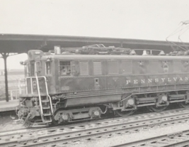 Pennsylvania Railroad PRR #4763 4-6-4 Electromotive Train B&amp;W Photograph - £9.66 GBP