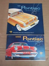 Vintage 1955 Pontiac Strato-Streak V8 Dealer Brochures Fold Out   L8 - £42.97 GBP