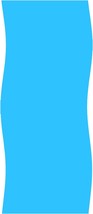27 Feet Round Blue Overlap Liner Standard Gauge - £434.03 GBP