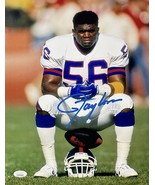 LAWRENCE TAYLOR Autograph SIGNED N.Y. GIANTS 11x14 PHOTO JSA WITNESSED C... - $109.99