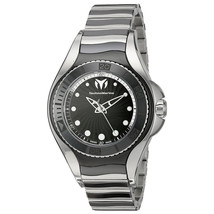 Technomarine Women&#39;s Manta Black Dial Watch - 213002 - £163.45 GBP