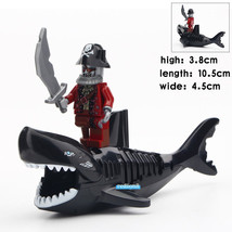 Pirate Ghost Shark Pirates of the Caribbean Lego Compatible Minifigure Bricks - £5.62 GBP