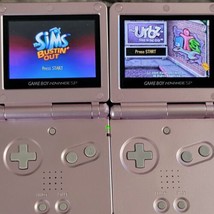 Sims Urbz City &amp; Bustin&#39; Out Nintendo Game Boy Advance Games Authentic Saves - £51.39 GBP