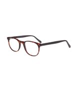 New Editor Eyewear Matte Tortoise &amp; Black ISAAC Eyeglasses 50/21/150 - $59.35