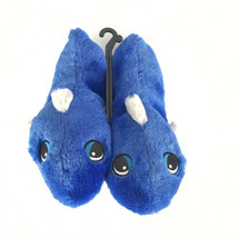 Shark Slippers Blue White Youth Toddler Boys Girls S 5-6 or M 7-8 New Gift  - £6.86 GBP