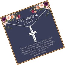 Cross Necklace Gifts for Women Girls, Valentines Day Her Mom - $120.91