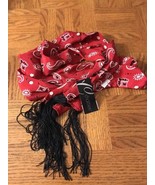 Chatties Womens Red Scarf One Size 0047 - £14.39 GBP