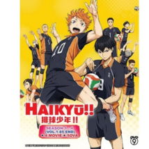 Haikyu!! Season 1-4 Complete Vol 1-85 End+ 4 Movies + 5 OVA English Dub Anime - £33.80 GBP