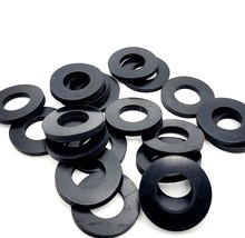 1/2&quot; ID Rubber Flat Washers 1&quot; OD Spacers 1/8&quot; Thick Gasket 1/2 x 1 x 1/8 - £9.14 GBP+