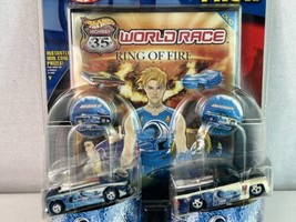 NEW Hot Wheels DVD Pack World Race Ring Of Fire #1 Deora II &amp; # 2 Switchback NOS - £59.13 GBP