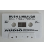 See I Told You So Rush Limbaugh Cassettes 1993 Audiobook Tape 1 Only - €1,70 EUR