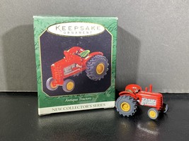 Antique Tractors 1997 Miniature-1st In Series Hallmark Ornament - £4.64 GBP
