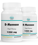 2 Pack D-Mannose, relief and cleanse urinary tract bladder-60 Capsules x2 - €61,20 EUR