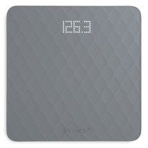 Greater Goods Digital Bathroom Scale With Textured Silicone Cover,, Gray - £35.23 GBP