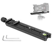 Neewer 200mm Professional Rail Nodal Slide Metal Quick Release Clamp for... - £32.23 GBP